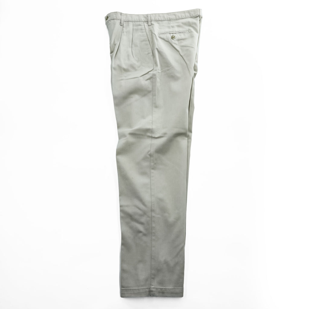 DOCKERS GOLF( Levi's ) 00年代 ヴィンテージ チノパンツ 2タック スラックス L ベージュ ワイド プリーツ