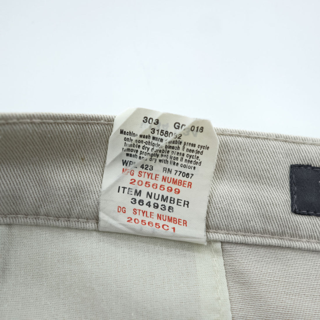 DOCKERS GOLF( Levi's ) 00年代 ヴィンテージ チノパンツ 2タック スラックス L ベージュ ワイド プリーツ
