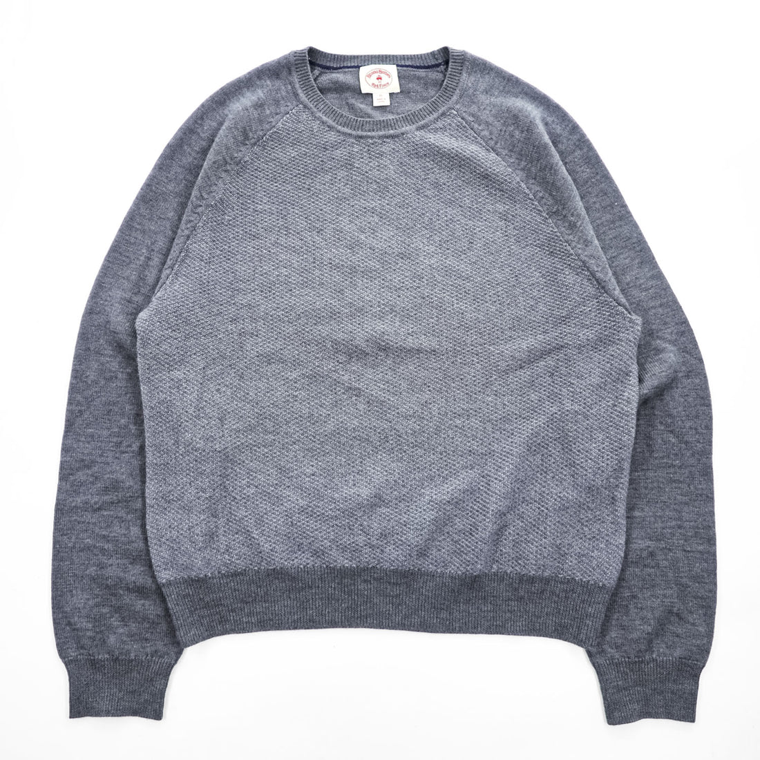 Brooks Brothers Red Fleece メリノウール ニット セーター XL グレー MERINO WOOL