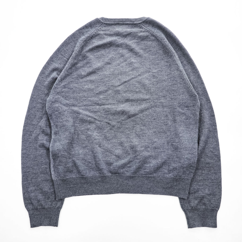 Brooks Brothers Red Fleece メリノウール ニット セーター XL グレー MERINO WOOL
