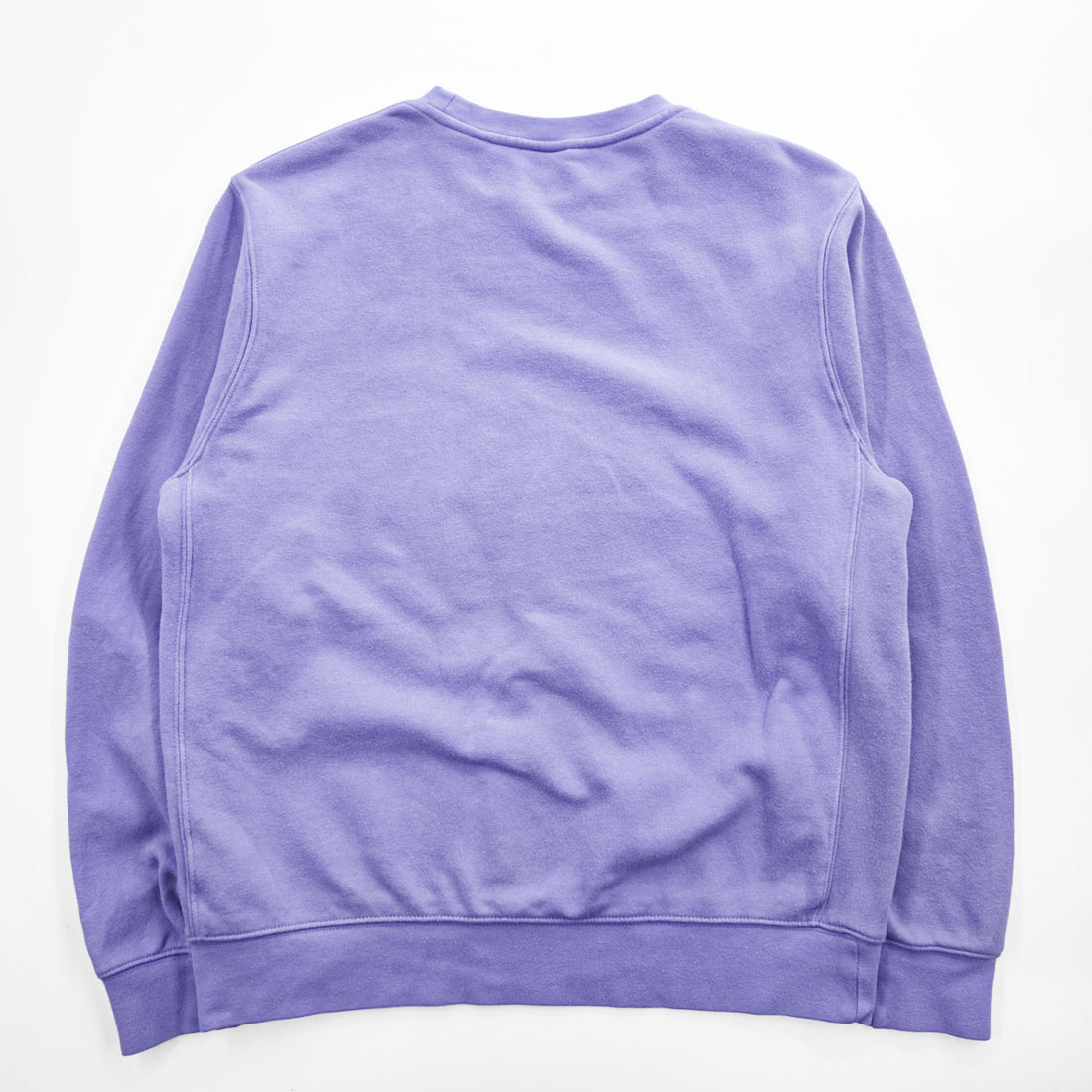 NIKE クルーネック スウェット トレーナー M パープル ワンポイントロゴ BV2662-589