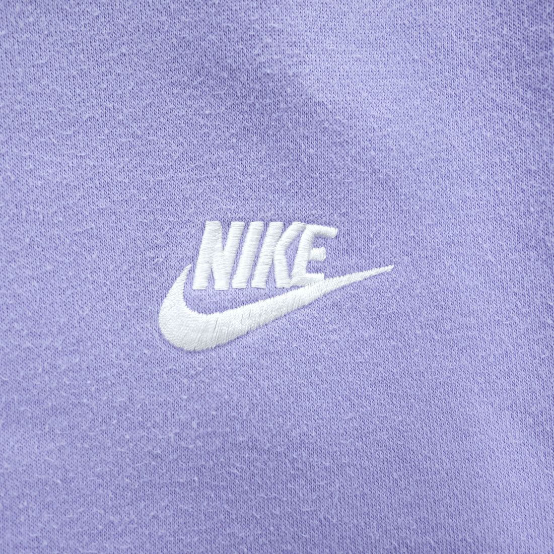NIKE クルーネック スウェット トレーナー M パープル ワンポイントロゴ BV2662-589