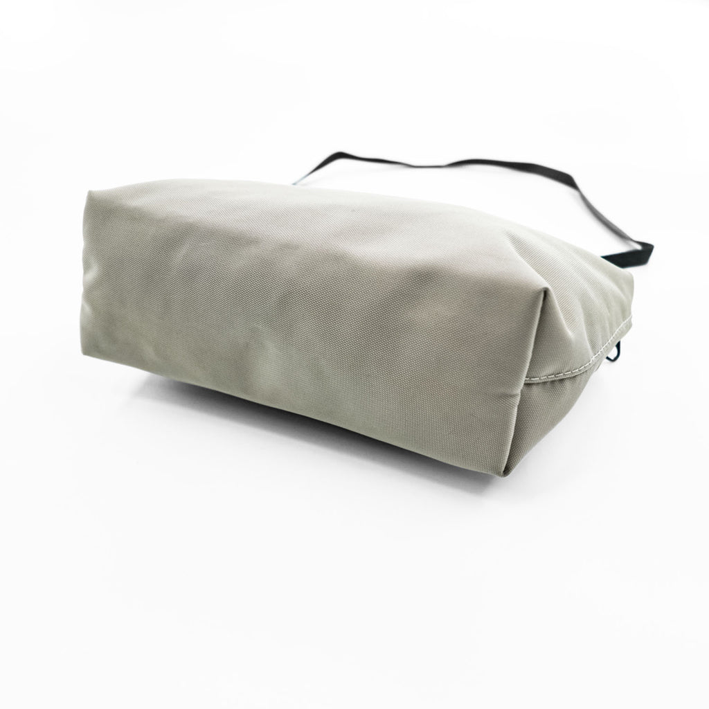Hervé Chapelier 2884N ナイロン スクエア ショルダーバッグ ベージュ キャンバス フランス製