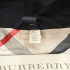 BURBERRY BRIT フード着脱式 コート テクニカル フィールドパーカー XL ブラック ドローコード ダブルジップ