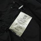 BURBERRY BRIT フード着脱式 コート テクニカル フィールドパーカー XL ブラック ドローコード ダブルジップ