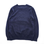 Polo Ralph Lauren ポロベア コットンニット セーター XL ネイビー 星条旗