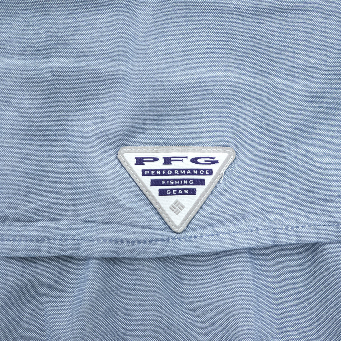 Columbia PFG スーパーボーンヘッドクラシック 長袖フィッシングシャツ XL ライトブルー メッシュ ボタンダウン XM7648