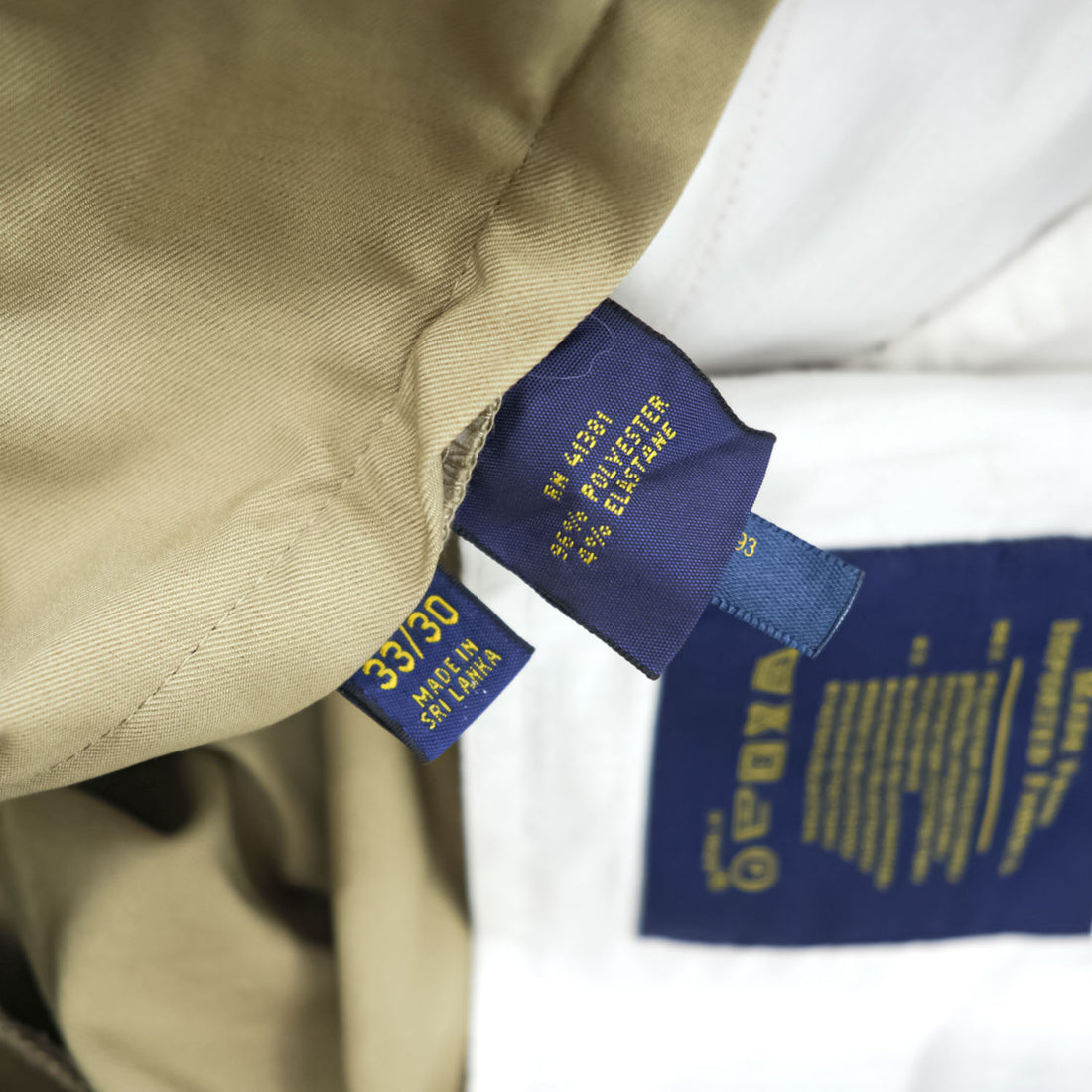 Polo Ralph Lauren ストレッチ チノパンツ PERFORMANCE STRETCH 33 / 30 ベージュ  CLASSIC FIT