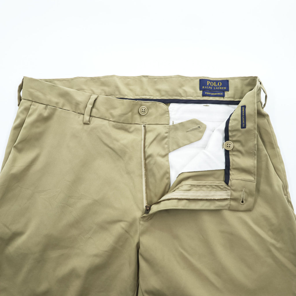 Polo Ralph Lauren ストレッチ チノパンツ PERFORMANCE STRETCH 33 / 30 ベージュ  CLASSIC FIT