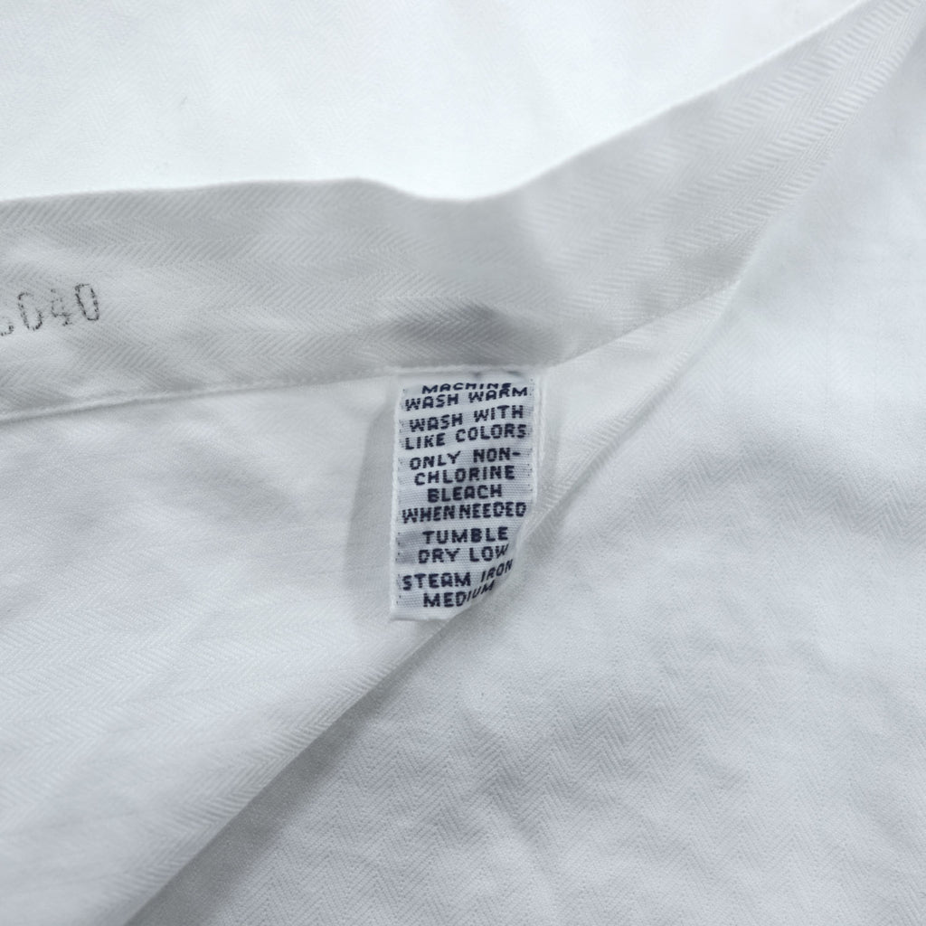 Ralph Lauren 90年代 YARMOUTH 長袖 ボタンダウンシャツ XL ホワイト ポニー刺繍 ビッグサイズ