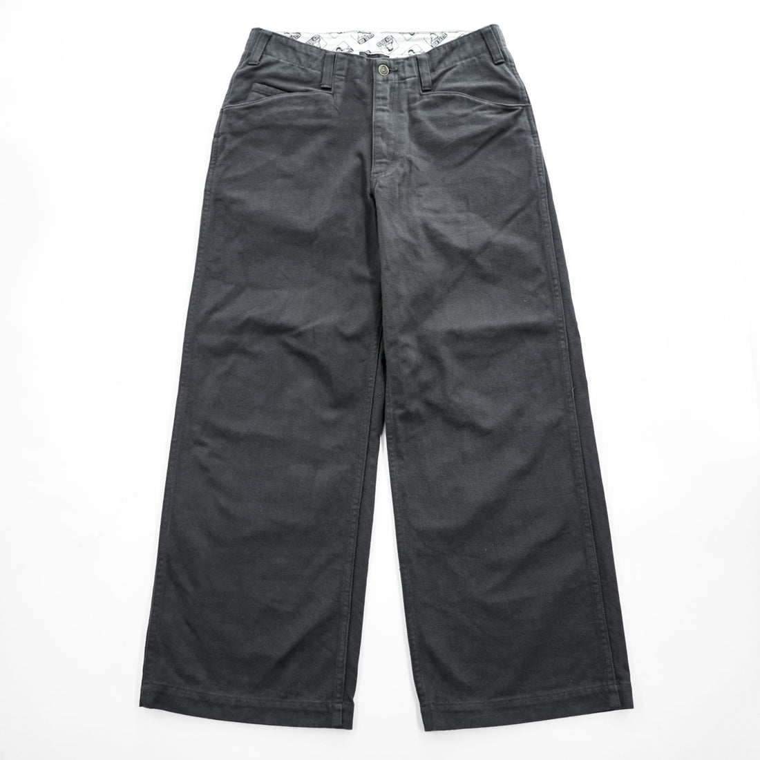BEN DAVIS ワイド チノ ワークパンツ M グレー EXTRA WIDE ゴリラカット