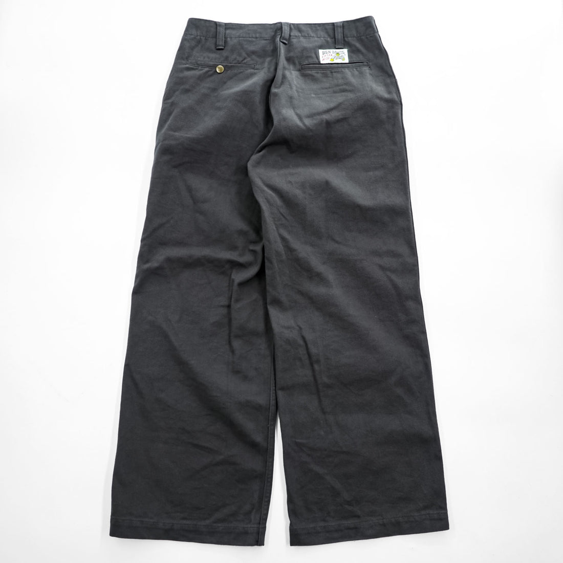 BEN DAVIS ワイド チノ ワークパンツ M グレー EXTRA WIDE ゴリラカット