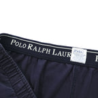 Polo Ralph Lauren 鹿の子 イージーパンツ パジャマパンツ L ネイビー スモールポニー ロゴ 刺繍