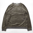 nonnative 日本製 ベロア スウェット トレーナー M ブラウン ラグランスリーブ