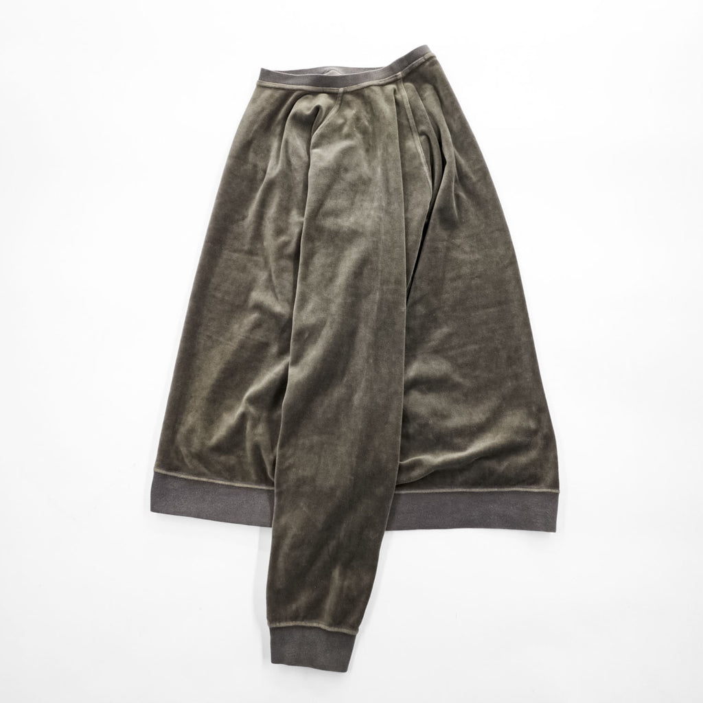 nonnative 日本製 ベロア スウェット トレーナー M ブラウン ラグランスリーブ