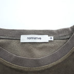 nonnative 日本製 ベロア スウェット トレーナー M ブラウン ラグランスリーブ