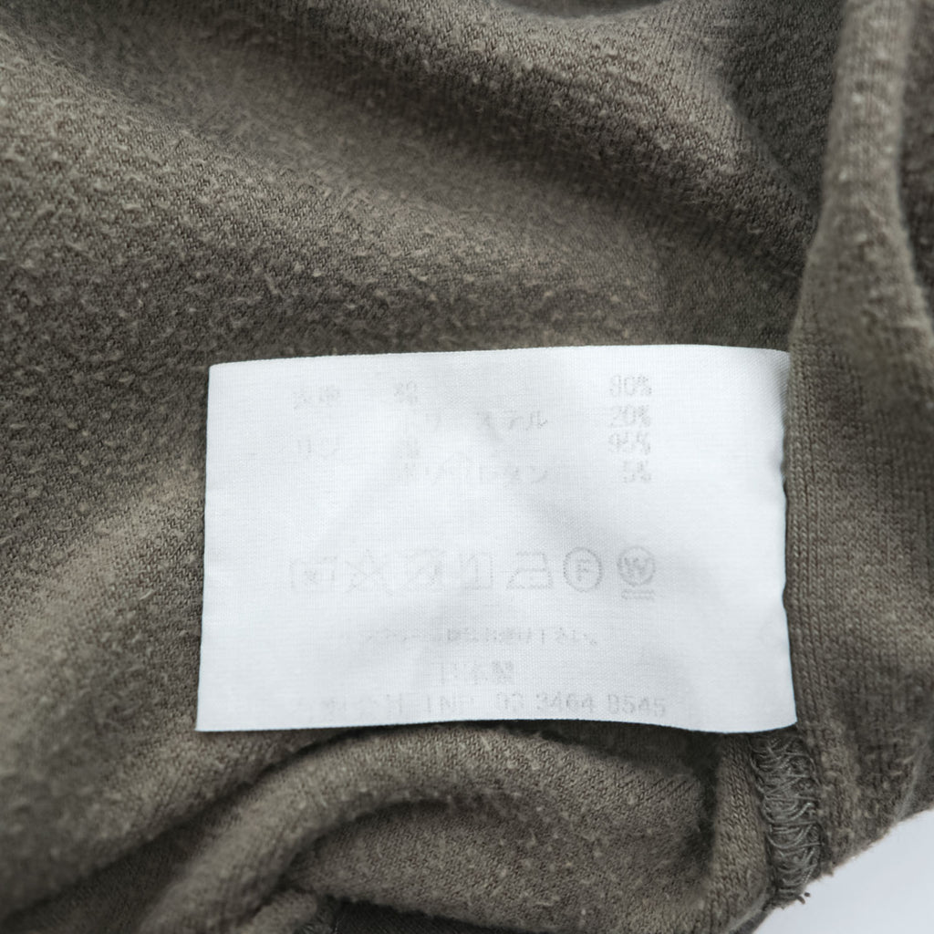 nonnative 日本製 ベロア スウェット トレーナー M ブラウン ラグランスリーブ