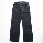 Dickies ダック地 ペインターパンツ 33 × 32 ブラック キャンバス