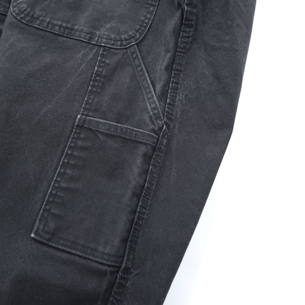 Dickies ダック地 ペインターパンツ 33 × 32 ブラック キャンバス