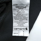 carhartt プルオーバー パーカー RAIN DEFFENDER ヘビーウェイト M ブラック 裏起毛 LOOSE FIT カンガルーポケット 100615 001