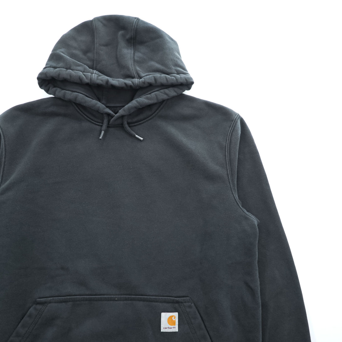 carhartt プルオーバー パーカー RAIN DEFFENDER ヘビーウェイト M ブラック 裏起毛 LOOSE FIT カンガルーポケット 100615 001