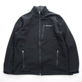 Eddie Bauer Men's Soft Shell Jacket Black Fleece Lined Full Zip Size L Outdoor