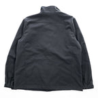 Eddie Bauer Men's Soft Shell Jacket Black Fleece Lined Full Zip Size L Outdoor