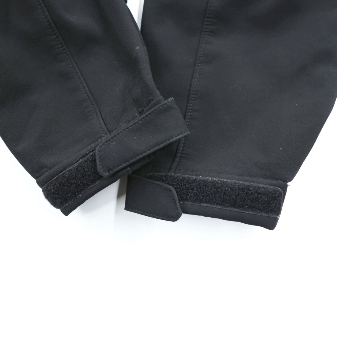 Eddie Bauer Men's Soft Shell Jacket Black Fleece Lined Full Zip Size L Outdoor