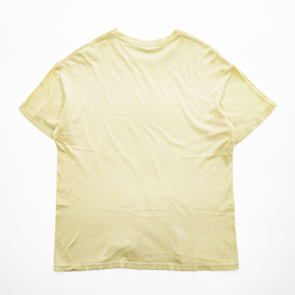 AURALEE 日本製 シームレス クルーネック Tシャツ M イエロー Seamless Crew Neck Tee A00T01ST
