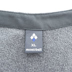 mont-bell シャミース カーディガン XL グレー フリース スナップボタン 1114665