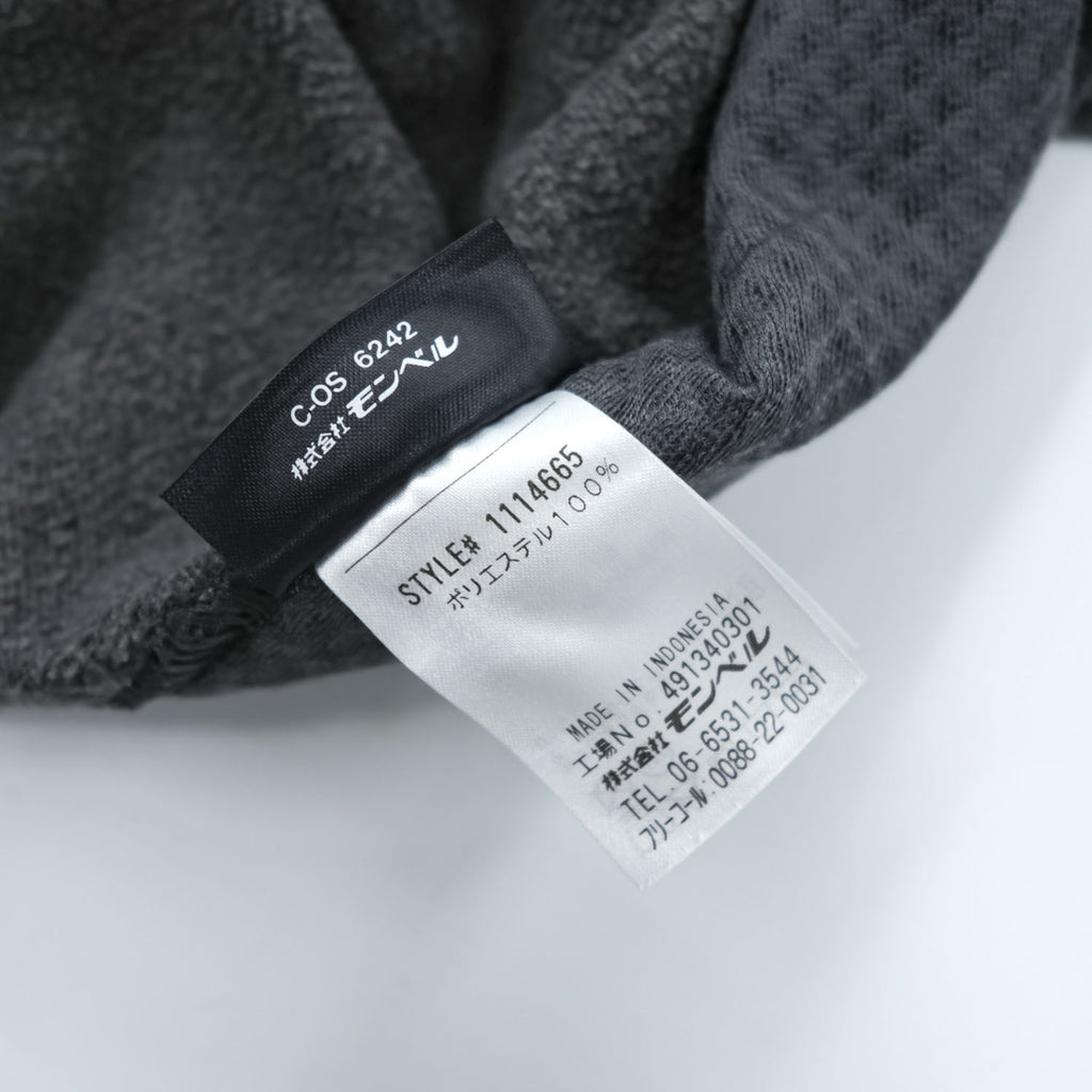 mont-bell シャミース カーディガン XL グレー フリース スナップボタン 1114665