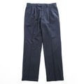LAUREN RALPH LAUREN 90年代 ヴィンテージ スラックス パンツ L ブラック 2タック プリーツ ダブルカフス