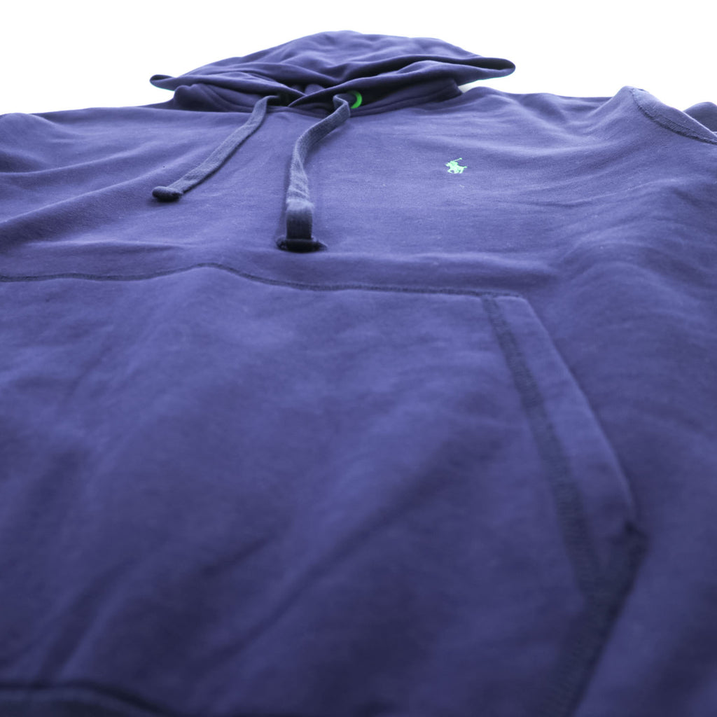 Polo Ralph Lauren プルオーバー パーカー XL ネイビー 裏起毛 PERFORMANCE ポニー刺繍 フロントポケット