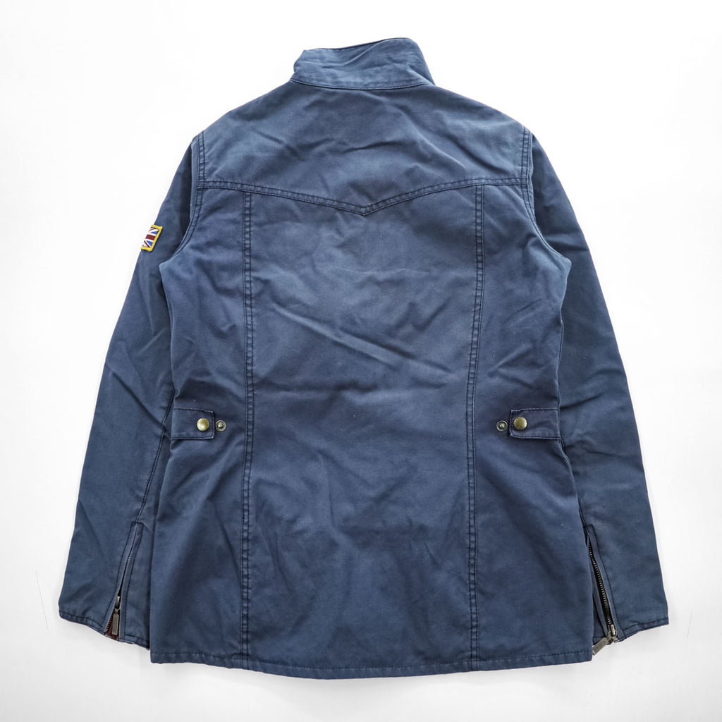 Barbour Heritage Utility Jacket LWX0288 Navy Women's UK12 2013