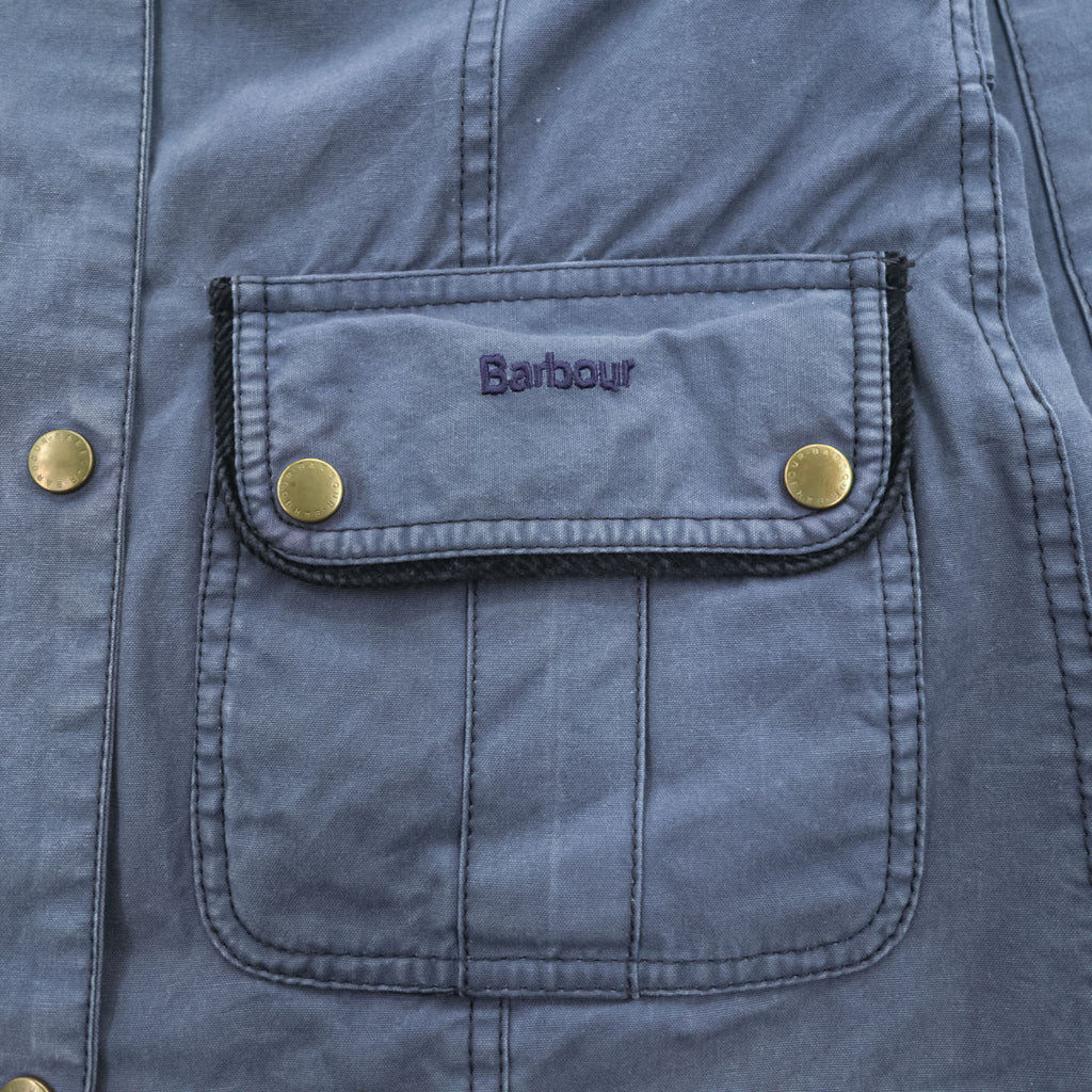 Barbour Heritage Utility Jacket LWX0288 Navy Women's UK12 2013