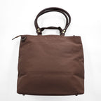PENDLETON 2Way Tote Shoulder Bag Native Wool Leather Brown Made in Japan