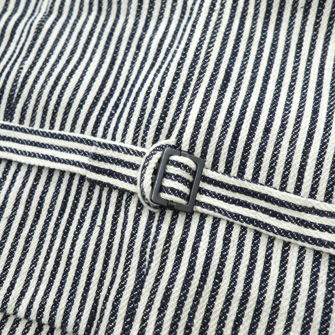 TOMORROWLAND Striped Tailored Vest Gilet Cotton Paper Blend Size M Japan