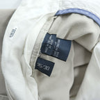 Polo Ralph Lauren Classic Fit Pleated Chino Trousers Beige 35/30