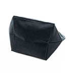 Herve Chapelier Vintage ND Line Leather Handle Boat Tote S Black Nylon Sheep Tag