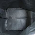 Herve Chapelier Vintage ND Line Leather Handle Boat Tote S Black Nylon Sheep Tag