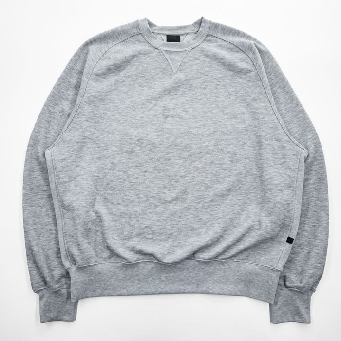 DAIWA PIER39 テックスウェットクルー フリーダムスリーブ トレーナー TECH SWEAT CREW FREEDOM SLEEVE グレー BE-50024