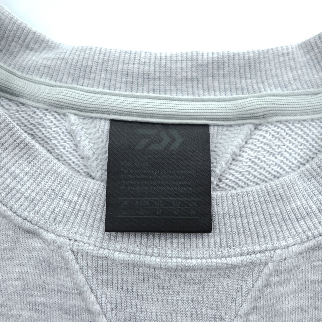 DAIWA BE-50024 Raglan Sweatshirt Gray L TECH SWEAT CREW FREEDOM SLEEVE 2024