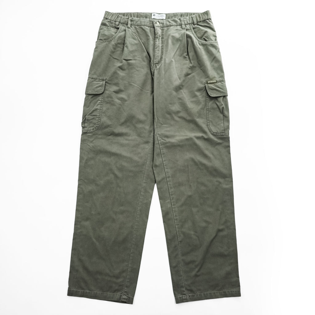 Columbia AMB460 Olive Cargo Pants Men's 34 x 32