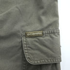 Columbia AMB460 Olive Cargo Pants Men's 34 x 32