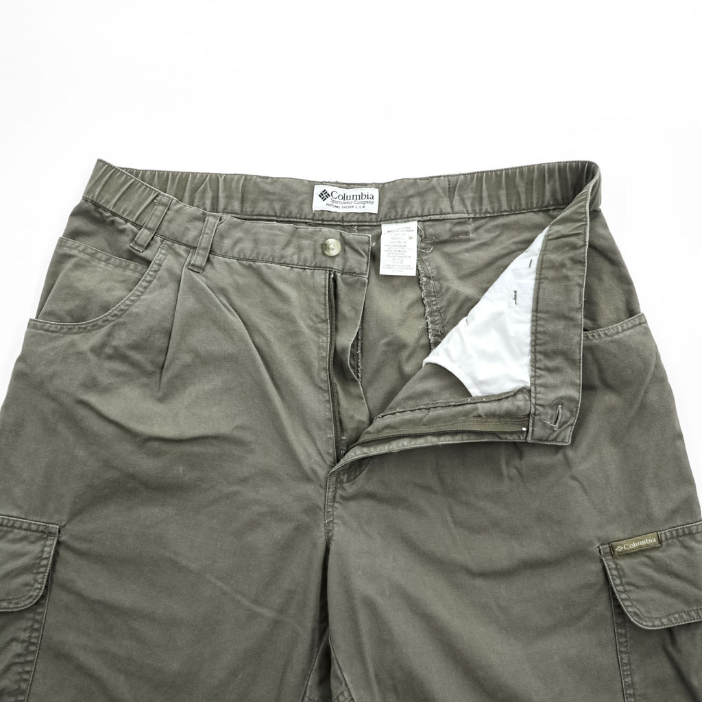 Columbia AMB460 Olive Cargo Pants Men's 34 x 32