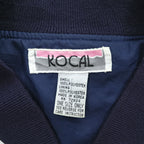 KOCAL 90年代 ヴィンテージ ブルゾン ボンバージャケット FREE マルチカラー 総柄 スカーフ バロック