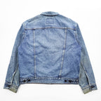 Levi Strauss Signature 00年代 デニムトラッカージャケット Gジャン M インディゴ ブルー 909004513