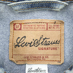 Levi Strauss Signature 00年代 デニムトラッカージャケット Gジャン M インディゴ ブルー 909004513
