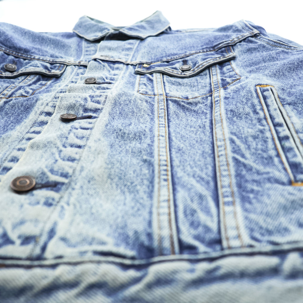 Levi Strauss Signature 00年代 デニムトラッカージャケット Gジャン M インディゴ ブルー 909004513