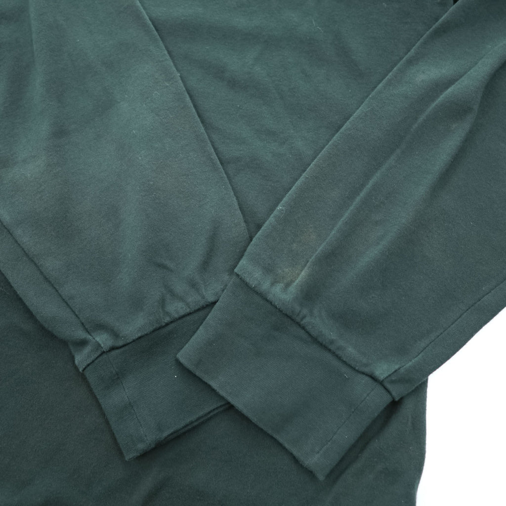 Polo Ralph Lauren 90年代 ヴィンテージ ピマコットン モックネック 長袖Tシャツ ダークグリーン POLO GOLF